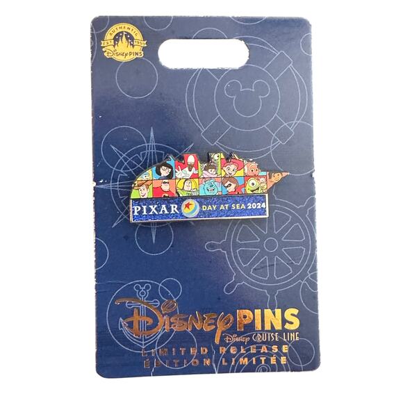 Walt Disney Limited Release Cruise Line DCL Pixar Day at Sea 2024 Pin Toy Story - Picture 1 of 2